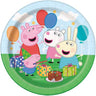 Unique - Assiettes en Carton 7Po (8) - Peppa Pig - Party Shop