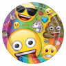 Unique - Assiettes Rondes 9Po (8) - Émoji Arc-En-Ciel - Party Shop