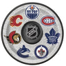 Unique - Assiettes Rondes 9Po (8) - Équipe De Hockey NHL - Party Shop