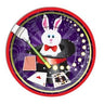 RUBIES - Assiettes Rondes 9Po (8) - Magie - Party Shop