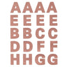 SKD PARTY - Autocollants Brillants - Lettres Rosegold - Party Shop