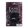 RUBIES - Bague Croc De Vampire - Party Shop