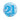 Qualatex - Ballon Bubble - 21 Ans Bleu - Party Shop