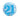 Qualatex - Ballon Bubble - 21 Ans Bleu - Party Shop