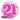 Qualatex - Ballon Bubble - 21 Ans Rose - Party Shop