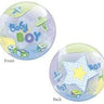Qualatex - Ballon Bubble - Baby Boy - Party Shop