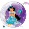 Qualatex - Ballon Bubbles - Disney Princesse Jasmine - Party Shop