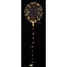 Anagram - Ballon Crystal Clearz 18Po Avec fil Lumineux - Transparent Et Blanc - Party Shop