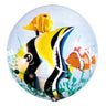 Qualatex - Ballon Double Bubbles Poissons Tropicaux - Party Shop