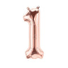 Anagram - Ballon Mylar 16" - 1 Rose Gold - Party Shop
