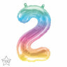 North Star Balloon - Ballon Mylar 16" - 2 Pastel - Party Shop