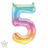 North Star Balloon - Ballon Mylar 16" - 5 Pastel - Party Shop