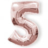 Anagram - Ballon Mylar 16" - 5 Rose Gold - Party Shop