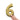 Anagram - Ballon Mylar 16" - 6 Or Blanc - Party Shop
