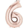 Anagram - Ballon Mylar 16" - 6 Rose Gold - Party Shop