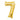 Anagram - Ballon Mylar 16" - 7 Or - Party Shop