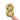 Anagram - Ballon Mylar 16" - 8 Or Blanc - Party Shop