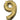 Anagram - Ballon Mylar 16" - #9 Or Blanc - Party Shop
