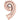 Anagram - Ballon Mylar 16" - 9 Rose Gold - Party Shop
