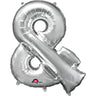 Anagram - Ballon Mylar 16" - & Argent - Party Shop