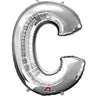 Anagram - Ballon Mylar 16" - C Argent - Party Shop