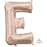 Anagram - Ballon Mylar 16" - E - Rose Gold - Party Shop