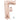 Anagram - Ballon Mylar 16" - F - Rose Gold - Party Shop