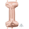 Anagram - Ballon Mylar 16" - I Rose Gold - Party Shop