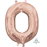 Anagram - Ballon Mylar 16" - O Rose Gold - Party Shop