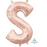 Anagram - Ballon Mylar 16" - S Rose Gold - Party Shop