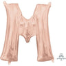 Anagram - Ballon Mylar 16Po - M Rose Gold - Party Shop