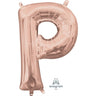 Anagram - Ballon Mylar 16Po - P Rose Gold - Party Shop