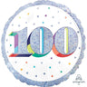 Anagram - Ballon Mylar 18Po - 100 Ans Holographique - Party Shop