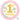Anagram - Ballon Mylar 18Po - 1St Birthday Rose - Party Shop