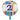 Creative Converting - Ballon Mylar 18Po - 21 Ans - Party Shop