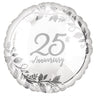 Anagram - Ballon Mylar 18Po - 25Th Anniversary - Party Shop