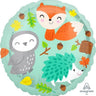Anagram - Ballon Mylar 18Po - Animaux De La Forêt - Party Shop