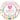 Qualatex - Ballon Mylar 18Po - Baby Girl - Party Shop