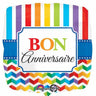 Anagram - Ballon Mylar 18Po - Bon Anniversaire - Party Shop
