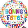Anagram - Ballon Mylar 18Po - Bonne Fete À Pois Multicolore - Party Shop