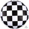 Anagram - Ballon Mylar 18Po - Checkerboard - Party Shop