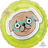 Anagram - Ballon Mylar 18Po - Chien À Lunette - Party Shop