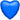 Anagram - Ballon Mylar 18Po - Coeur Bleu - Party Shop