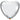 Qualatex - Ballon Mylar 18Po Coeur Chrome -  Argent - Party Shop