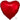 Anagram - Ballon Mylar 18Po Coeur  - Rouge - Party Shop