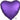 Anagram - Ballon Mylar 18Po - Coeur Satin - Mauve Royal - Party Shop