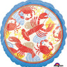 Qualatex - Ballon Mylar 18Po - Crabes & Homards - Party Shop