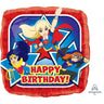 Anagram - Ballon Mylar 18Po - Dc Superhero Girls (Happy Birthday) - Party Shop