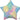 Anagram - Ballon Mylar 18Po - Étoile - Iridescent - Party Shop