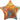 Anagram - Ballon Mylar 18Po-Etoile Marblez Orange - Party Shop